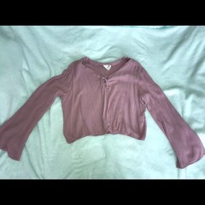 soft pink dressy top